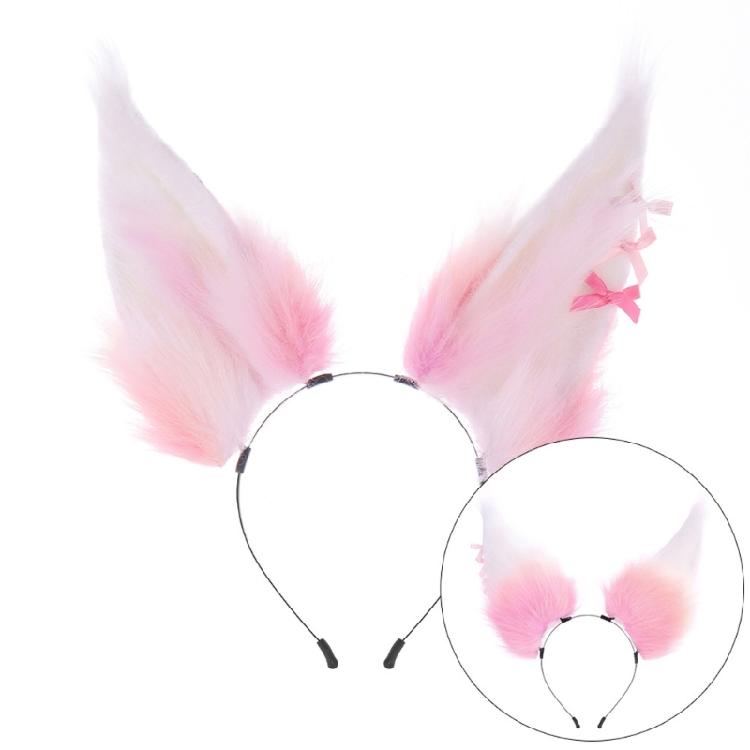 Beast Ear Hairband for Anime RolePlay Comfortable Bendable Cosplay Hairhoop for Women Girl Masquerades Party Accessory