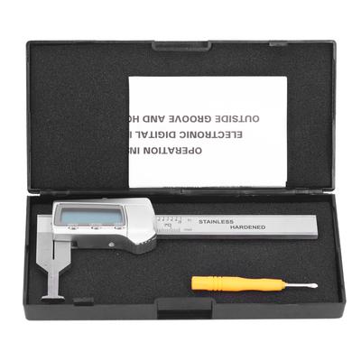 Elektronischer Digitaler Messschieber Mini Innen Nut Messwerkzeug Edelstahl 0?70mm