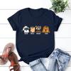 Retro Lylla Teefs Floor Rocket Graphic Tee James Gunn Superhero Movie GOTG 3 Tee Raccoon Rocket and Friends Tshirt Casual Tops