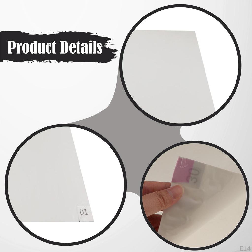 Sticky Mats Adhesion 30Sheets Corridors Home Tacky Pads Floor for Crafting Sports Venues