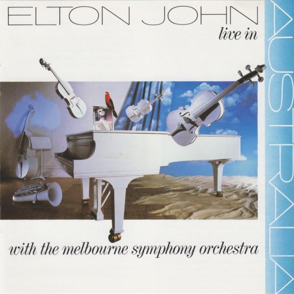 

CD ELTON JOHN Live In Australia With The Melbour MCAD8022 MCA Records 1987 US Rock Used