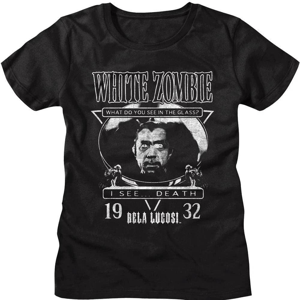 Bela Lugosi White Zombie I See Death 1932 Women s T Shirt XL
