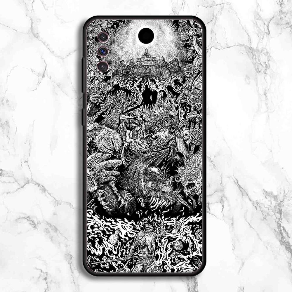 D-Dark S-Souls Video Game Phone Case For Samsung Galaxy A13,A21s,A22,A31,A32,A52,A53,A71,A80,A91 Soft Black Phone Cover