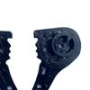 Black Motorcycle Helmet Shield Lens Pivot Base For LS2 FF358/FF385/396/387/392