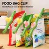 Easy To Open Sealing Clip Tulip-shaped Food Bag Clip New Moisture-proof Clips