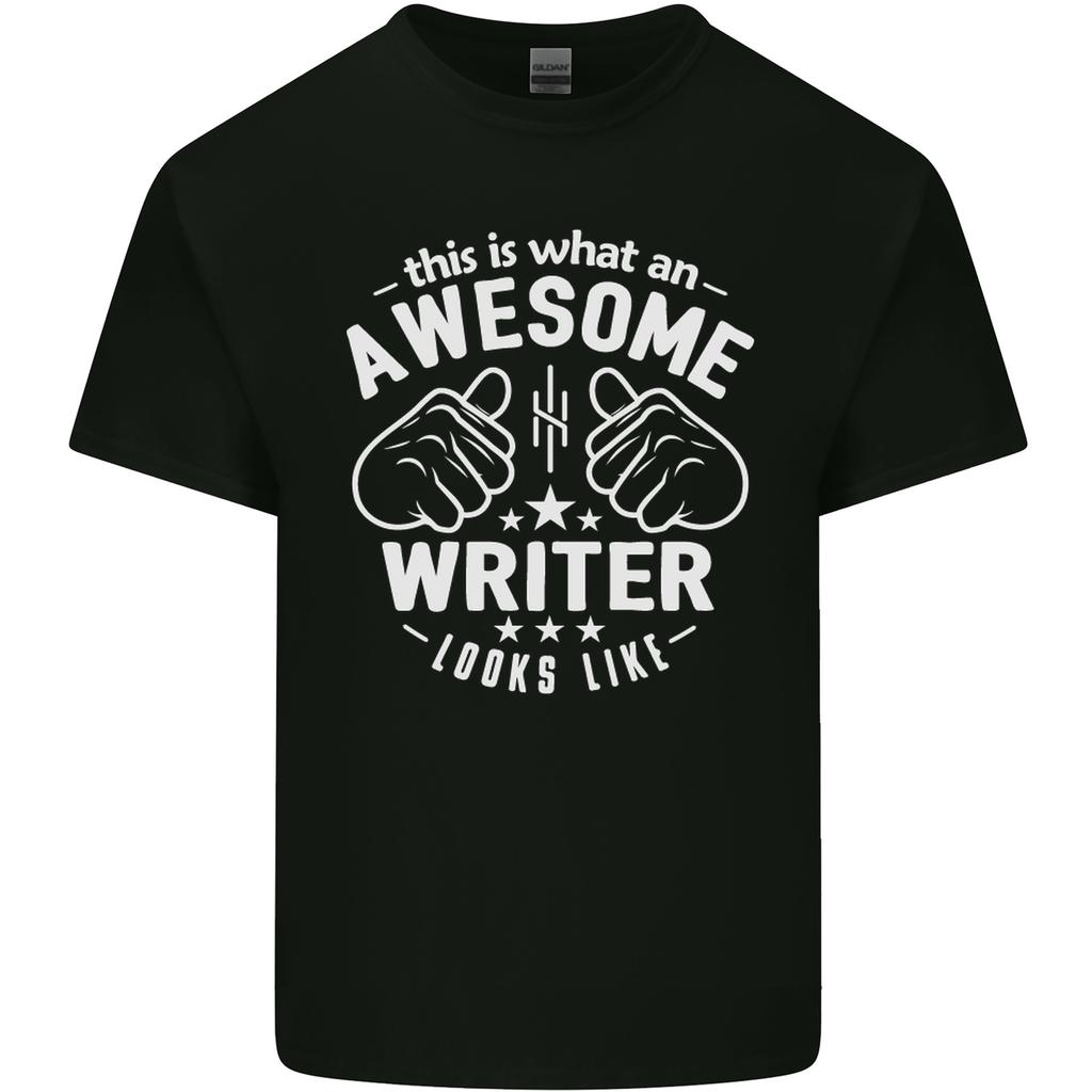 This Is What an Awesome Writer Looks Like Unisexs Light Cotton TShirt