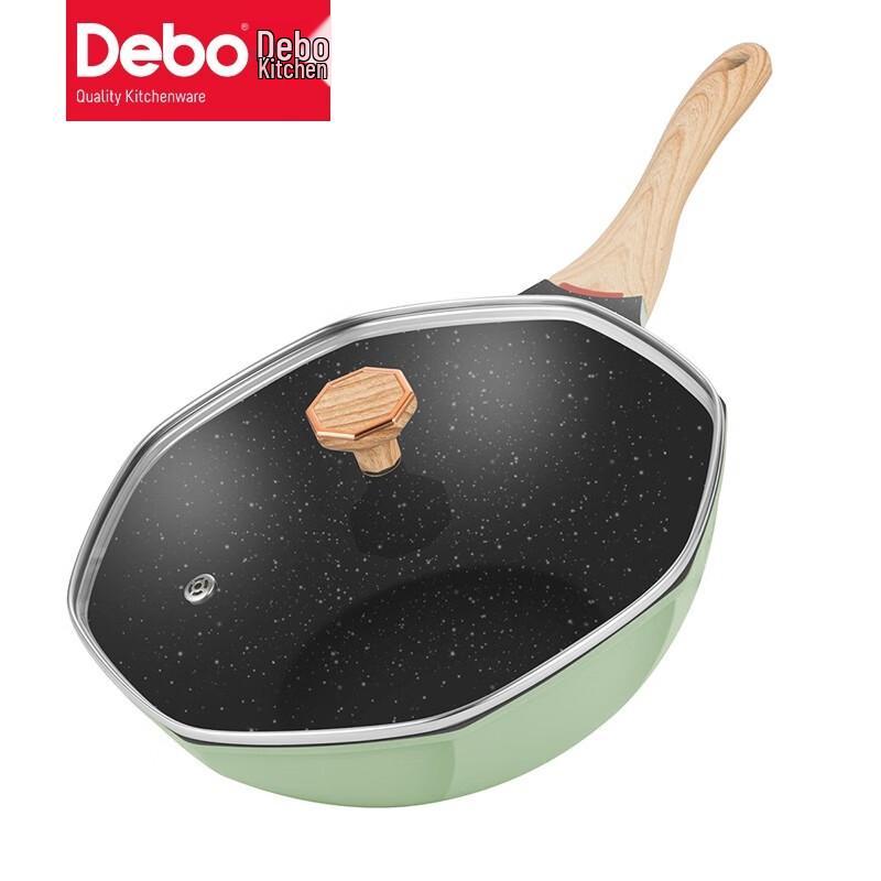 Debo Kobam DEP-825 30cm Non-stick Octagonal Wok