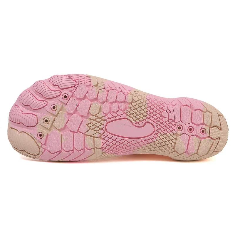 Fashion Men Beach Swimming Shoes Women's Quick-drying Water Boots Fitness Sports Sneaker Couple Wading Barefoot Color Aqua Shoes
