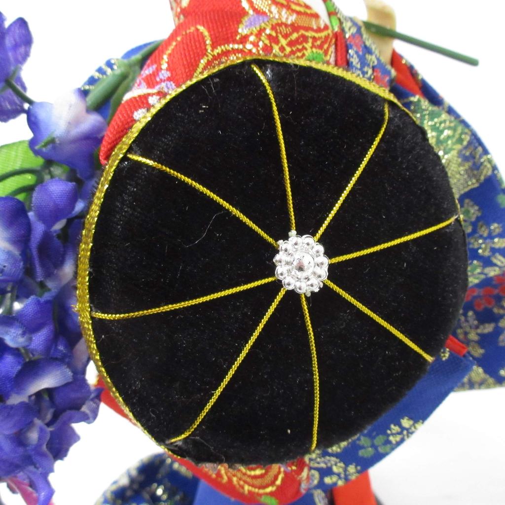 Japanese Fujimusume Figurine, Doll, 9-inch, (Wisteria Maiden), 303-026