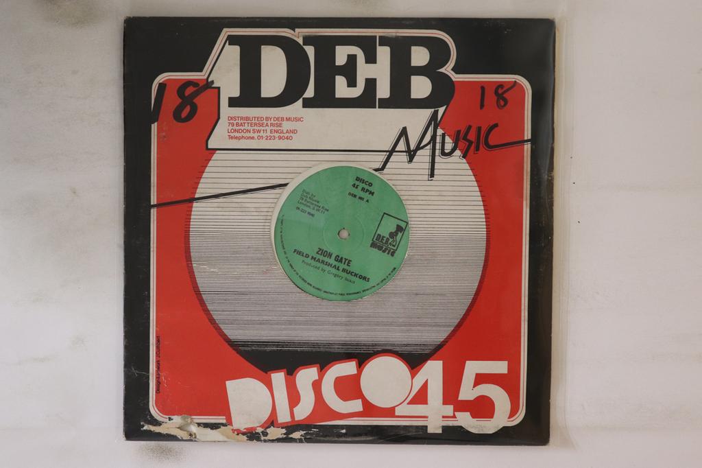 12-Zoll Schallplatte RANKING BUCKERS - Zion Gate DEB005 D.E.B. Musik 1978 UK Reggae, Ska & Dub Gebraucht