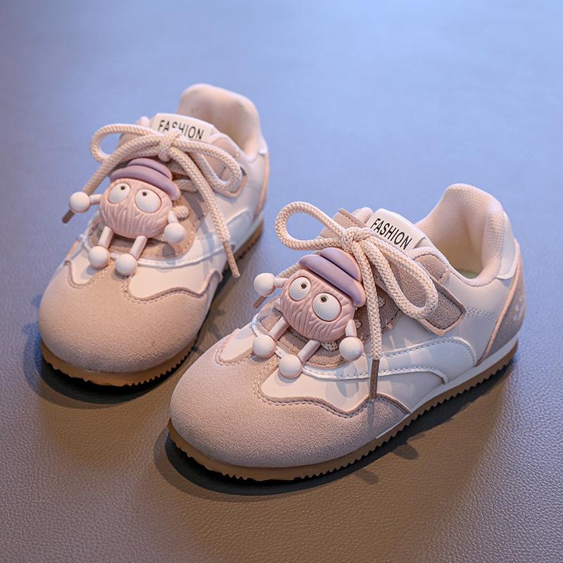 2025 Autumn New Students Boys Soft Sole Comfortable Sports and Leisure Shoes Korean Version of Foreign Style Versatile Girls Board Shoes