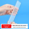 Acrylic Transparent Ticket Holder and Menu Clip for Bar or Restaurant Counters