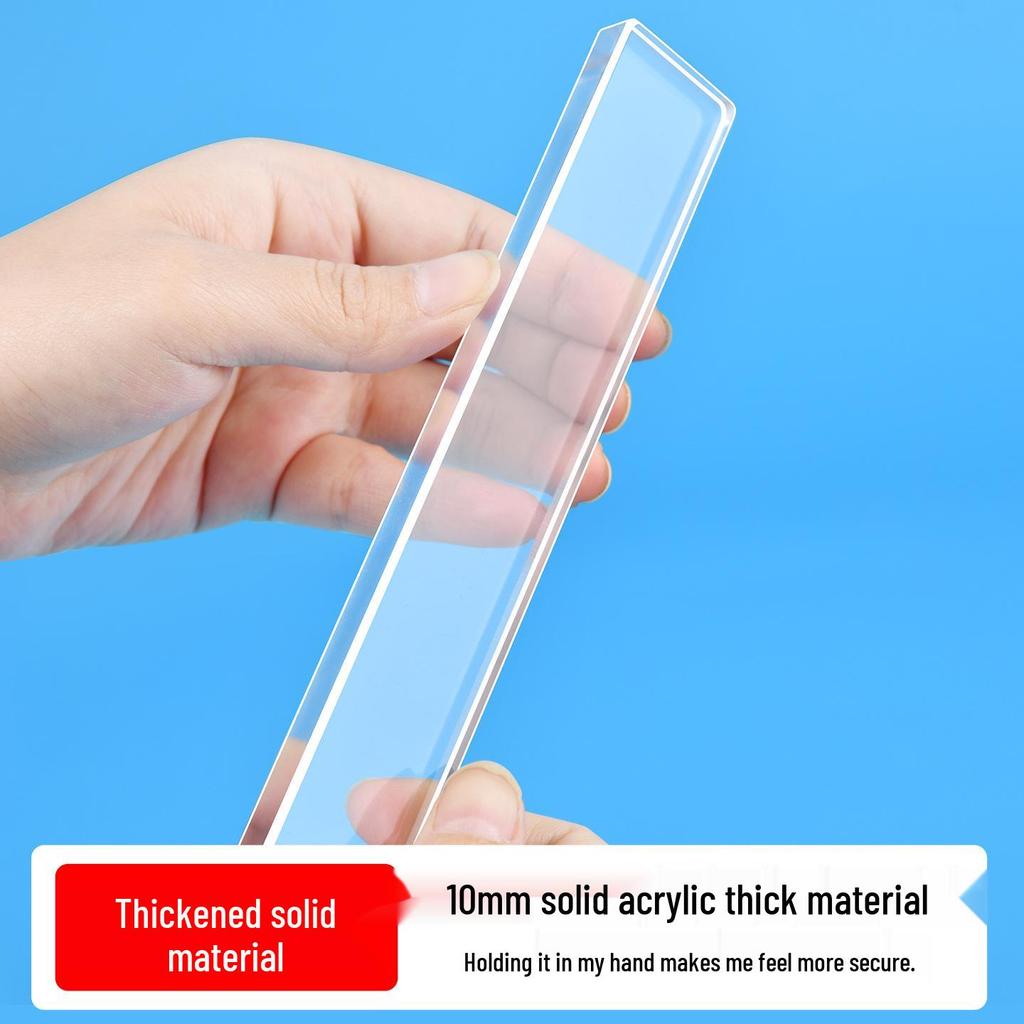 Acrylic Transparent Ticket Holder and Menu Clip for Bar or Restaurant Counters