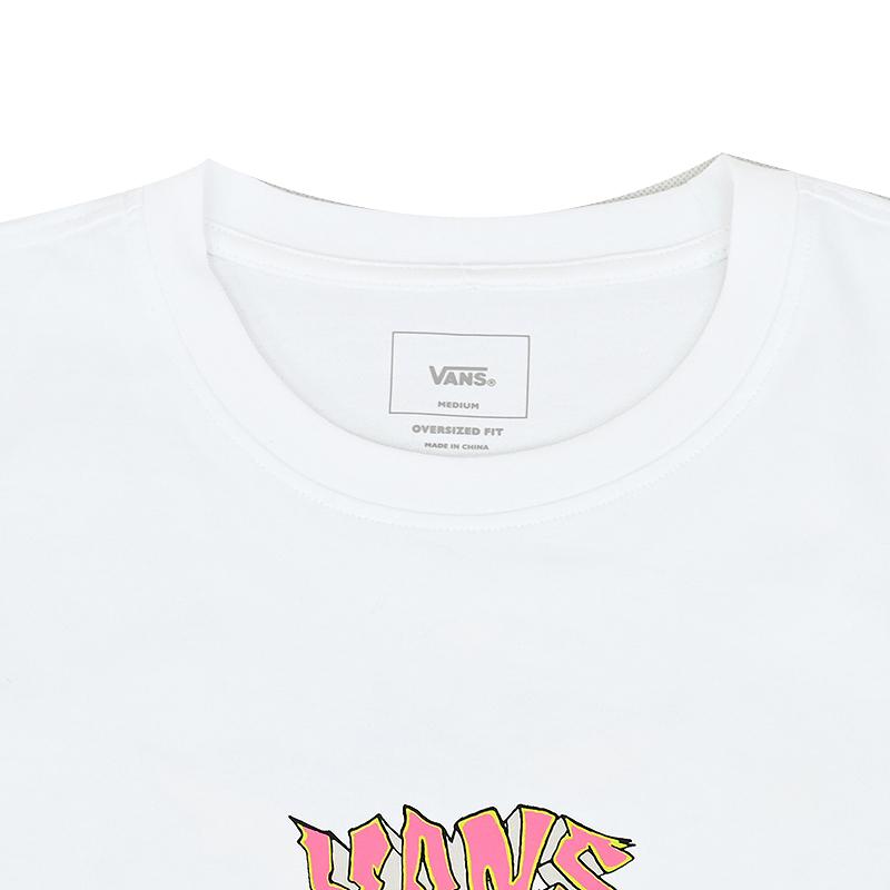 Vans Ss25 Sports Casual Series Fashion Versatile Round Neck Short Sleeve T-Shirt Men Tops VN000NNFWHT