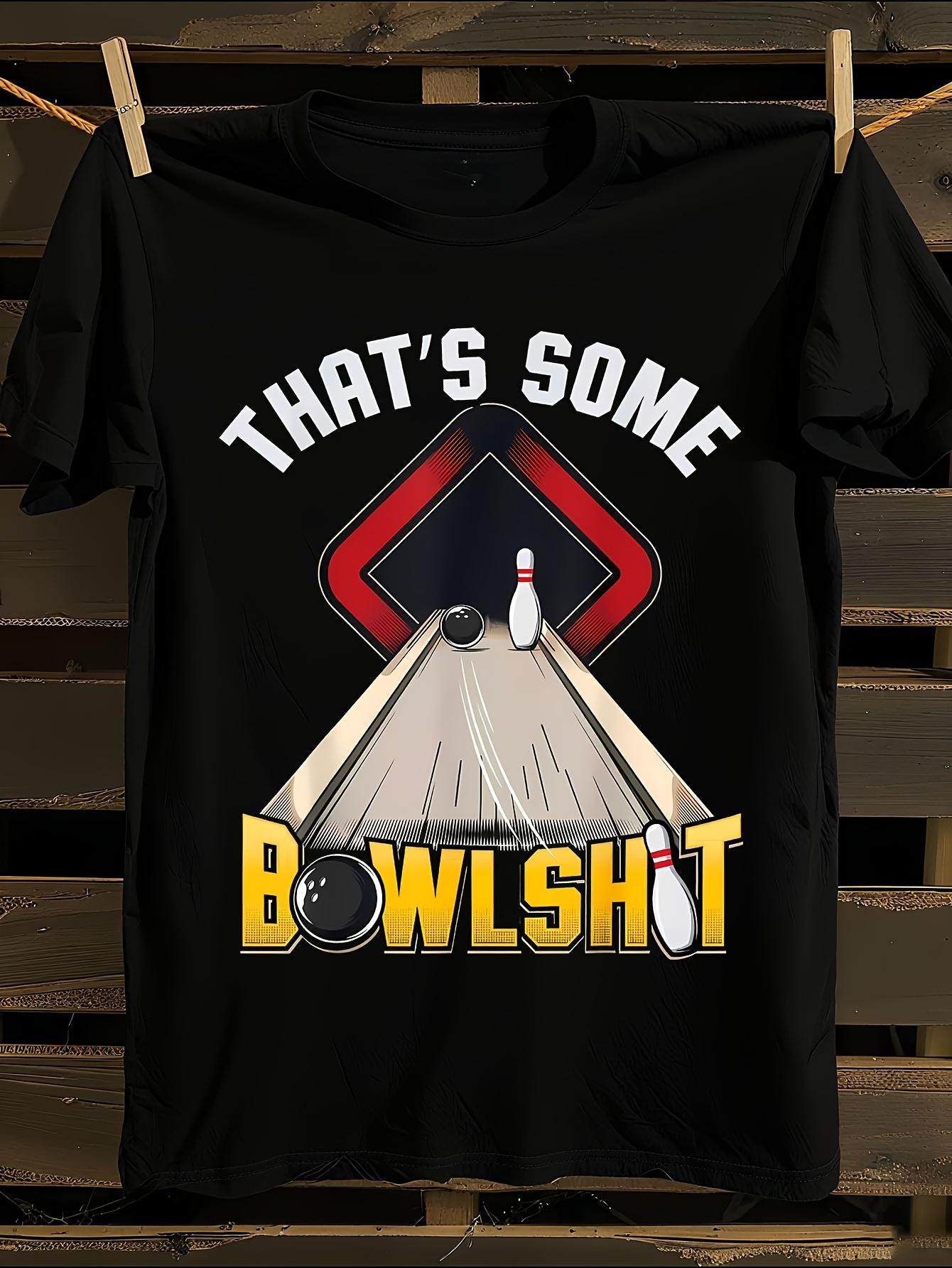 Funny Bowling-Themed T-shirt XXXXL