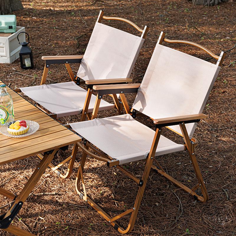 Kermit Outdoor Folding Camping and Fishing Chair, Portable Carbon Steel for Leisure and Wild Adventures
