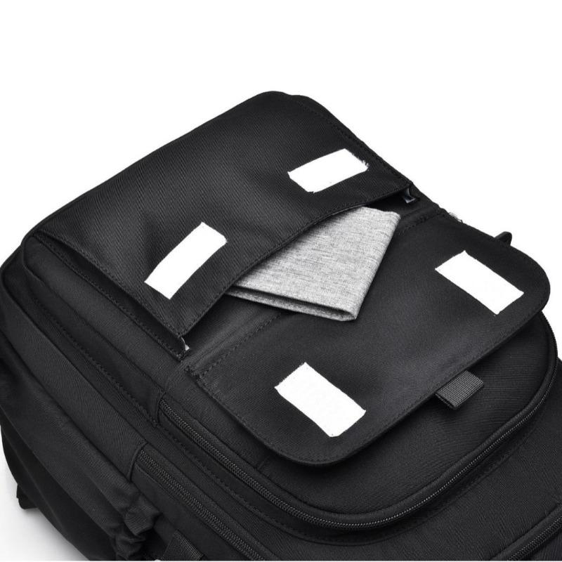 New Solid Color Middle School Student Schoolbag Simple Large-capacity Travel Backpack Women's Leisure Outdoor Travel Backpack