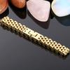10/15MM Link Watch Chain Man Bracelet for Men Women Gold Plated Stainless Steel Mannen Armband On Hand Bands Jewelry Engraveable