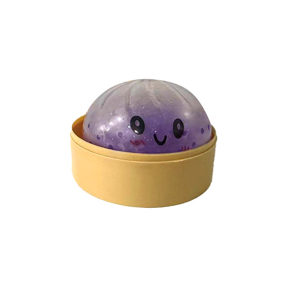 Glitzer-Knödel Squishies Weiches Süßes Langsamer Rückprall Stressabbau Spielzeug für Kinder und Erwachsene Büro Wohnkultur Geschenkidee