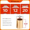 Self-Lubricating Oil-Impregnated Copper Bearing Bushing, Inner Guide 3-5, 6-8, 10-14, 15-32