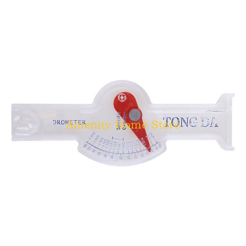 F26C Accurate Hydrometer Salinity Meter Perfect for Testing Both Salinity and Specific Gravity for Aquarium Fish for Tank