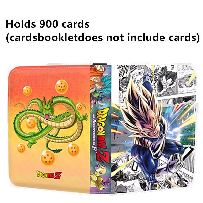 Cards Album Book 400900Pcs Anime Map Letter Holder Binder Action HD Collection Cards Protector Folder Gifts