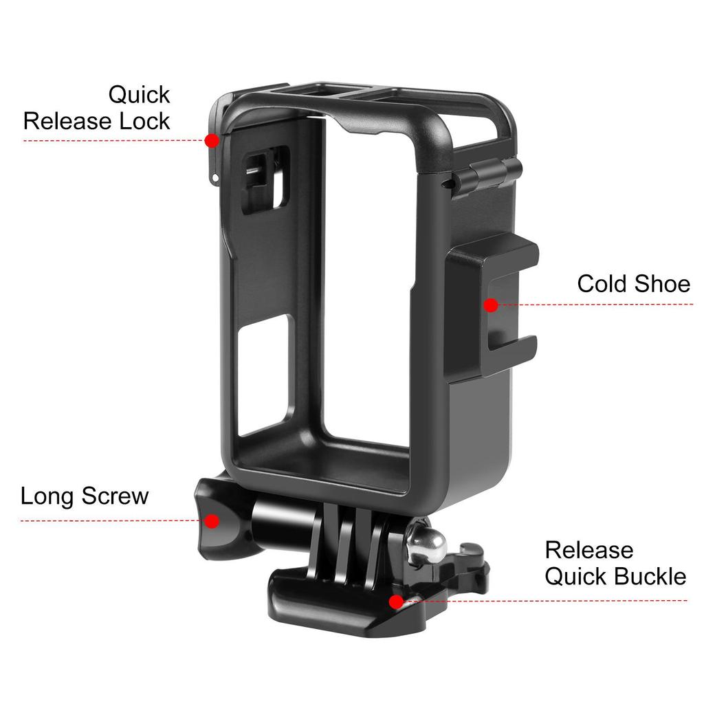 PULUZ Fat Cow Protective Frame for DJI Osmo Action5/4