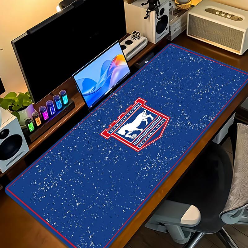 Ipswich Town FC Color Mouse Pad Large Gaming Table Cushion Non-slip Laptop Tablet Big Mousepad XXL Mat Mini PC Playmat With Lock edge