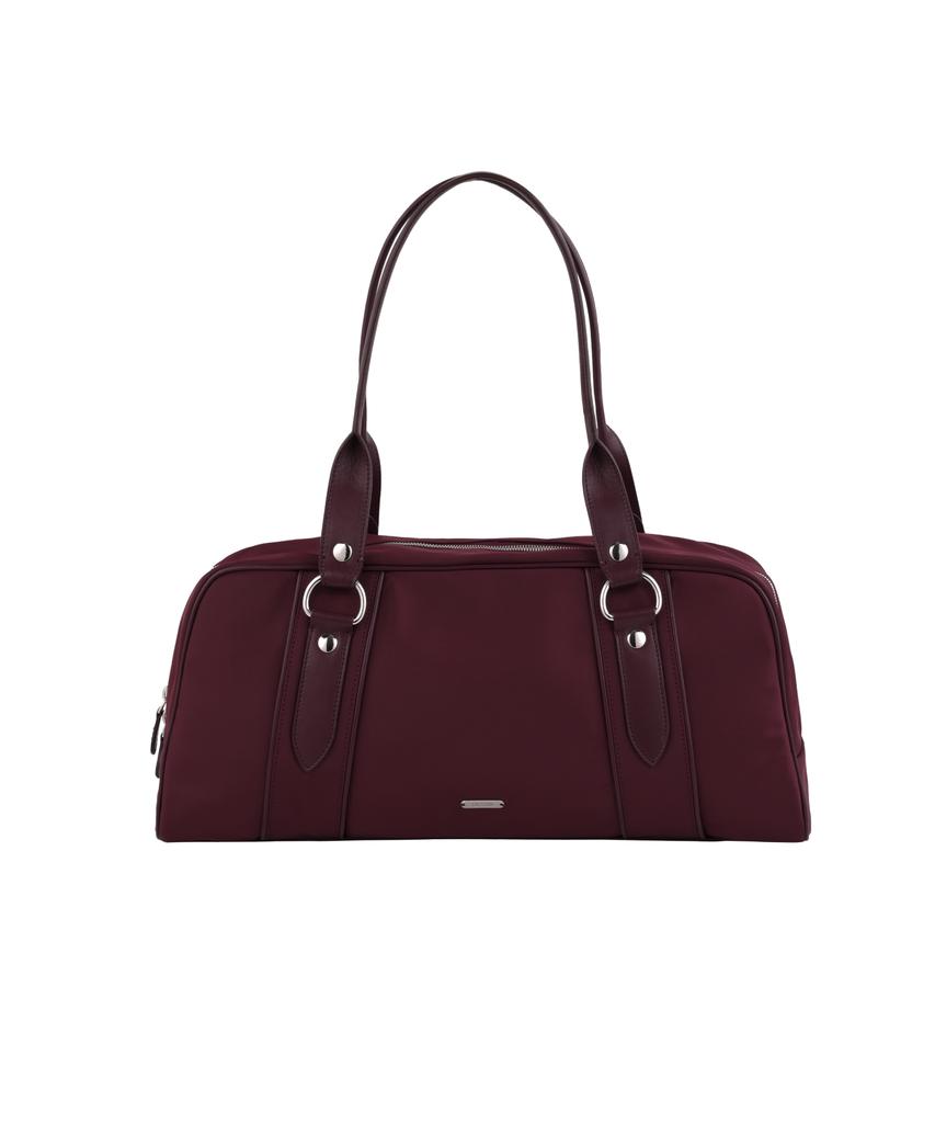 Lotsyou Vivi Boston Bag Wine
