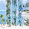 Ketchup Girl Ocean Wave Theme PET Adhesive Tape – Wind Blown Waves Journal Decoration Series.