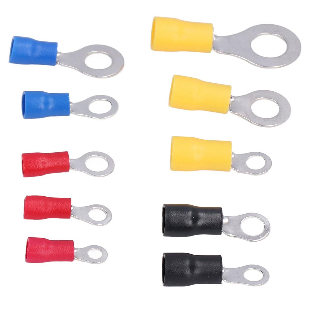 102Pcs Wire Connector Electrical Crimp Ring Terminal Tool Set Kit for Home Vehicle