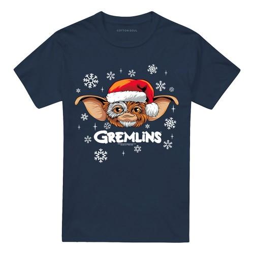 Gremlins Unisex Adult Gizmo Hat Christmas T-Shirt