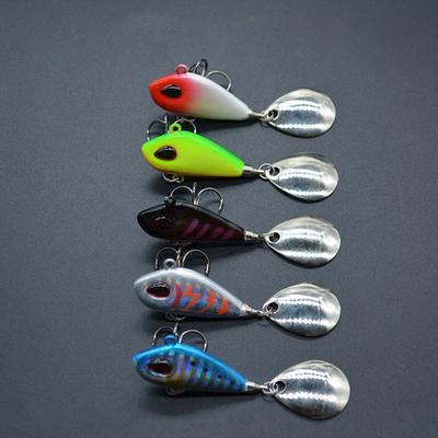 Rotary Sequins Artificial Lure Wobblers Baits Easy Shiner Metal Steel Tackle
