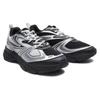 Fila Interrun Comfortable Cushioning, Wear Resistant Low Top Casual Running Shoes Unisex Black Silver 1RM02699G_010