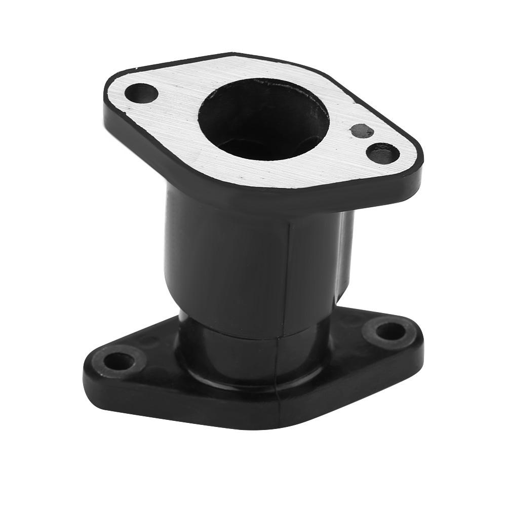 Carburetor Boot Manifold Boot Item High Quality   Plastic Replacement Part for YFA1 BREEZE YFM125G GRIZZLY 125 BLACK 7.7x7x7cm