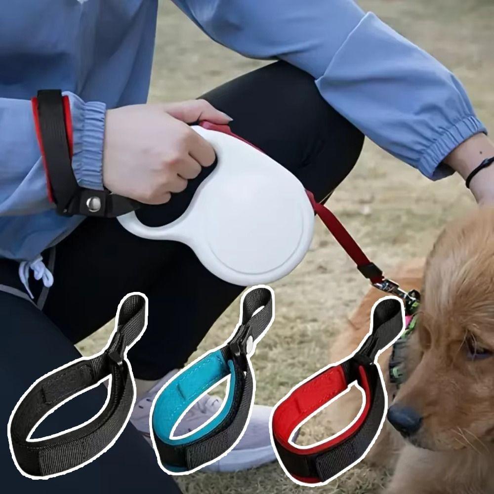 Retractable Hands Free Leash Bracelet Adjustable Dog Wrist Safety Strap  Pet Walking