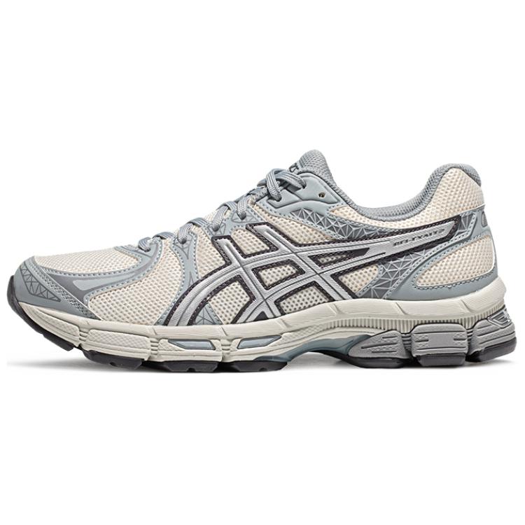 Asics Gel-Exalt 2 Comfortable Daily Fabric Low-Top Running Shoes Women Sneaker White Gray Silver 1012B868-101