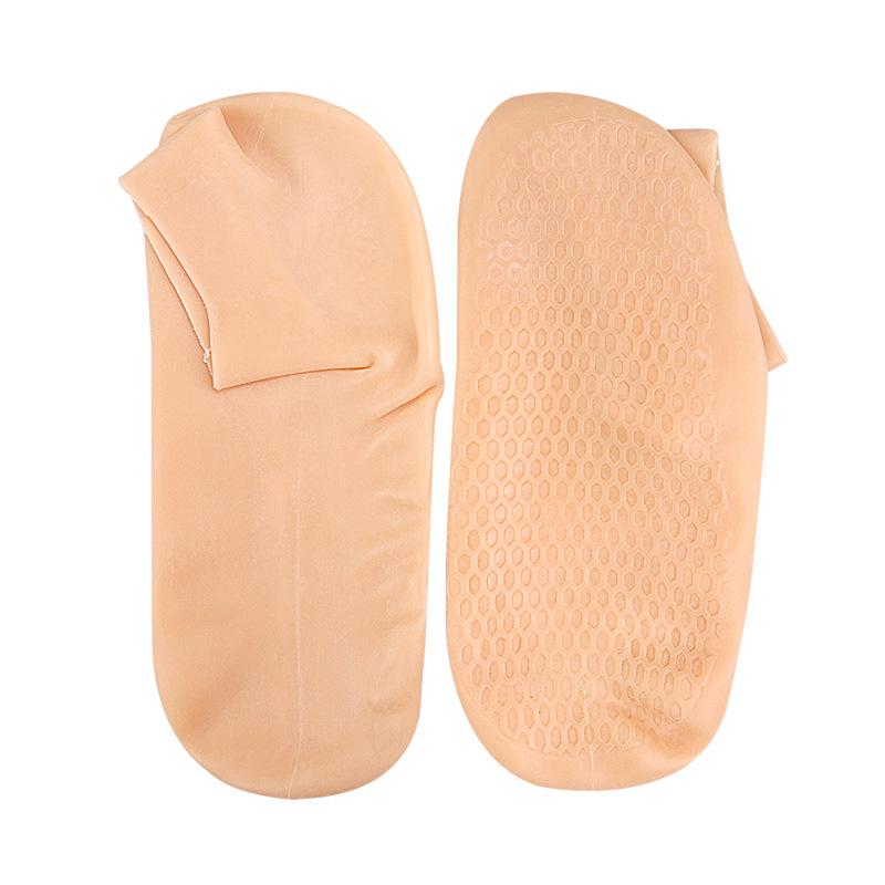 Gel Honeycomb Sole Socks & Essential Oil Hand Masks - Soft, Shock-Absorbing, Skin-Friendly, Pressure Relief Socks & Hand Care Gloves One Size