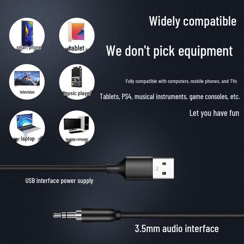 Newsmy BT60 Wired Computer Speaker