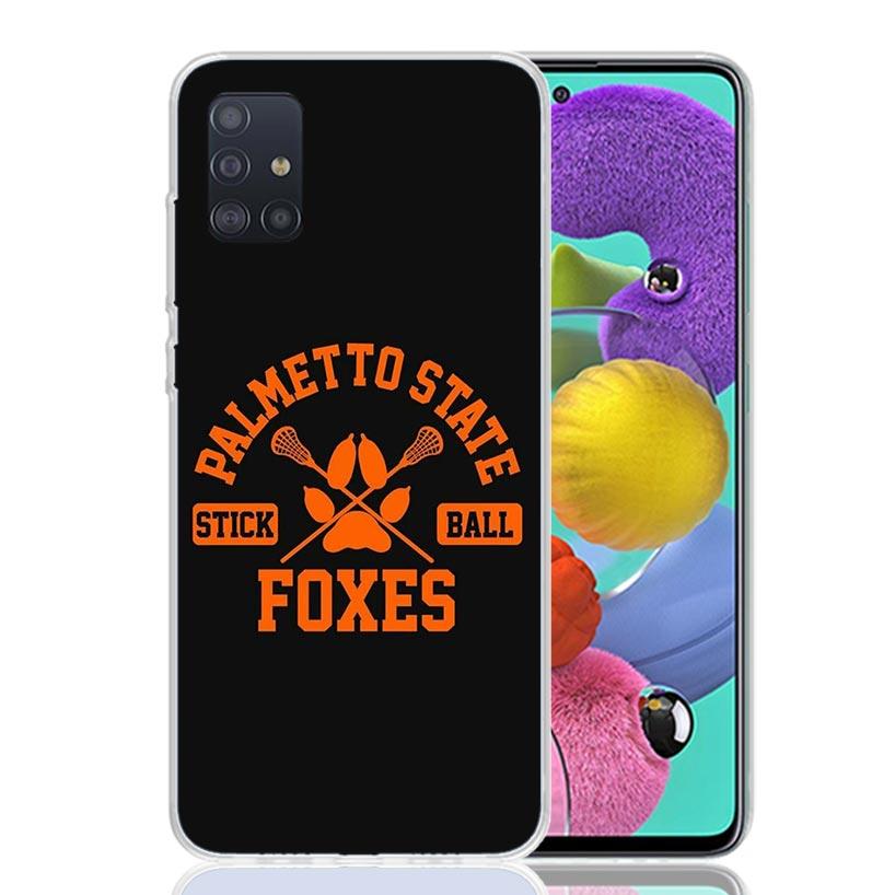 Andreil All For The Game Palmetto State Foxes Phone Case For Samsung Galaxy A52 A32 A22 A12 A02S A50S A30S A51 A31 AA71 Note 20