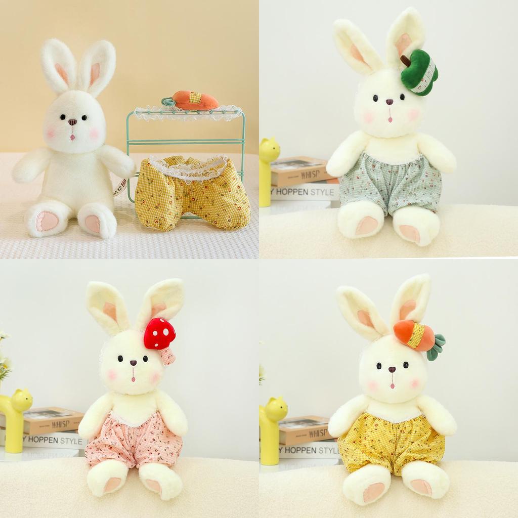 Cartoon Rabbit Plush Toy Children Sleeping Doll Room Decoration Present Birthday