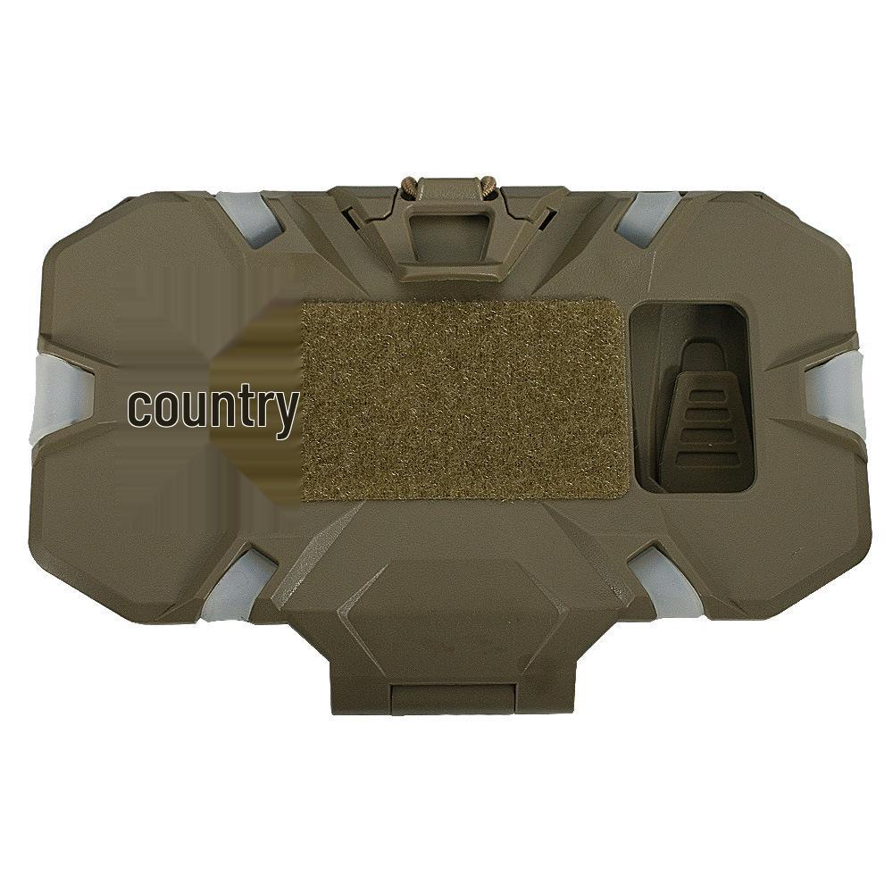 Tactical MOLLE Mount Navigation Board Chest Vest with Folding Phone Holder