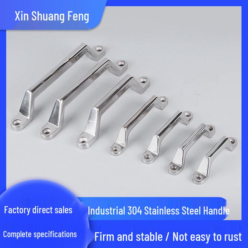 304 Stainless Steel Heavy Duty Pull Handle for Industrial Doors and Windows