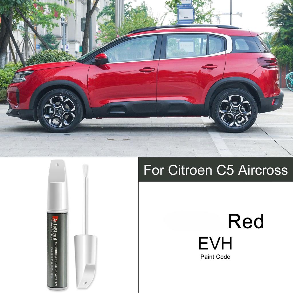 Lackkratzer-Reparaturstift für Citroen C5 Aircross mit Klarlackstift – Stellt brillanten Autolack wieder her und verbessert die Lacktextur