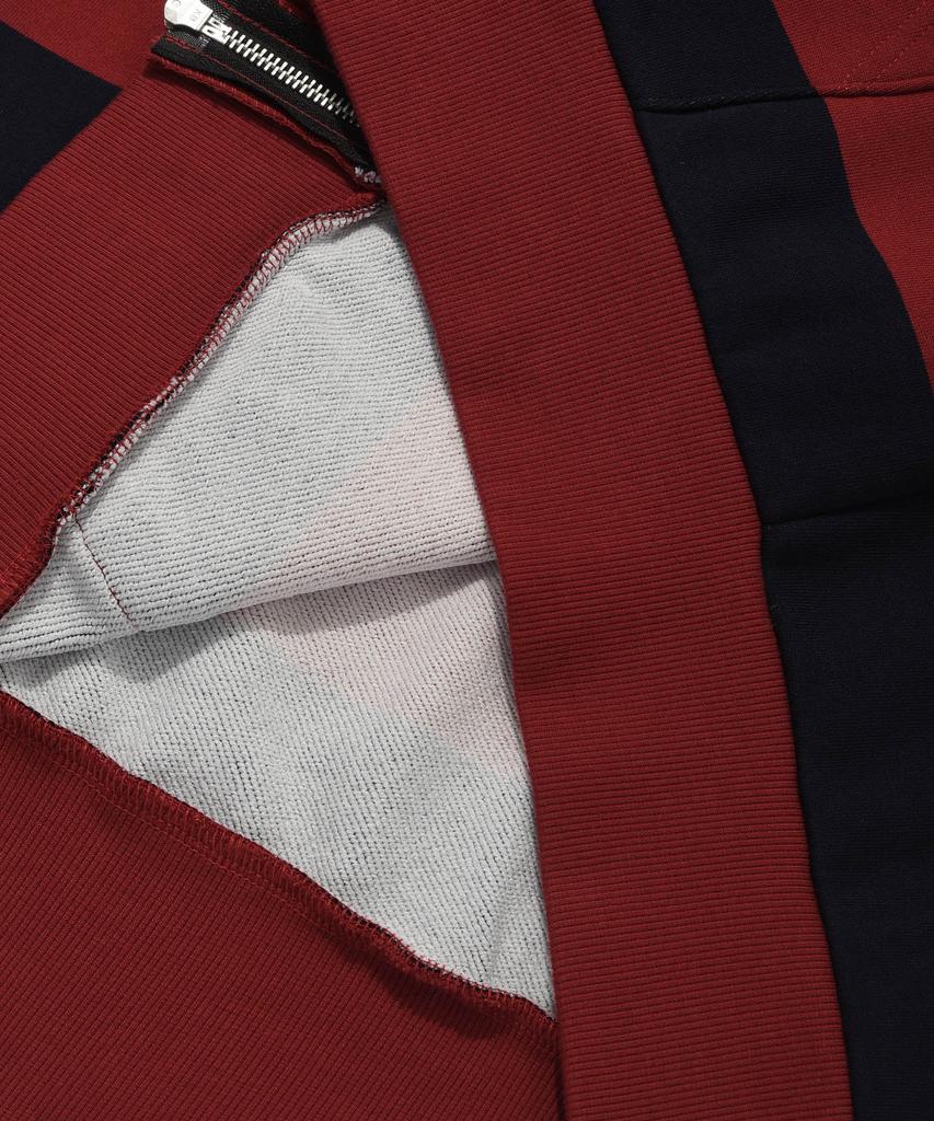 Retriever Club Bold Stripe Hood Zip Up [Red]