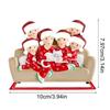 Christmas Tree Family Ornament Hanging Pendant Reindeer DIY Name Card For Holiday Decor Xmas Tree Pendant Crafts Gifts