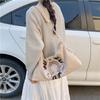 Embroidery Stylish Design Creative Youth Sweet Shoulder Bags High Quality Large Capacity Sewing Thread Women's Crossbody Bags
