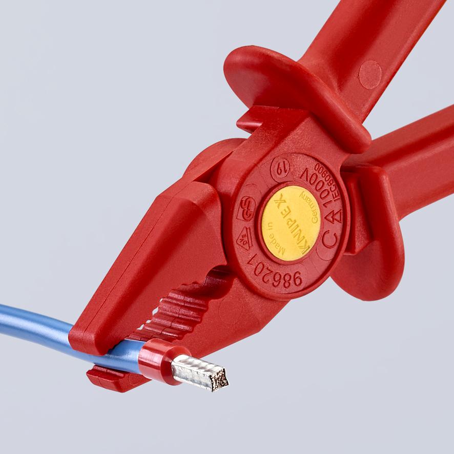 Plastic Insulated Flat Nose Pliers 180Mm - Kn 98 62 01