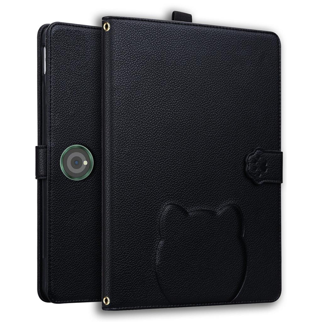 For OnePlus Pad Pro/Pad 2 Case 3D Effect Cat Pattern Leather Stand Table Cover with Wallet, Stylus Holder