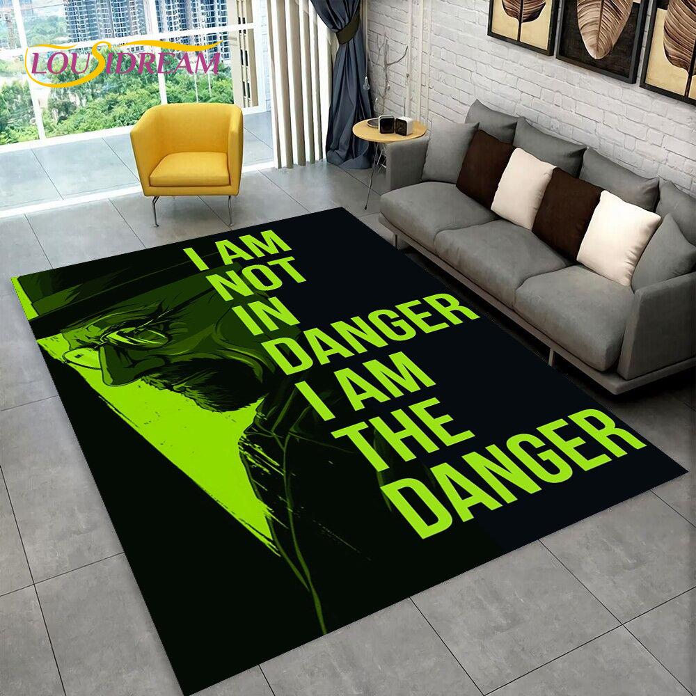 Breaking Bad Walter Hartwell Area Rug,Carpet Rug for Home Living Room Bedroom Sofa Doormat Decor,kids Play Non-slip Floor Mat 3D
